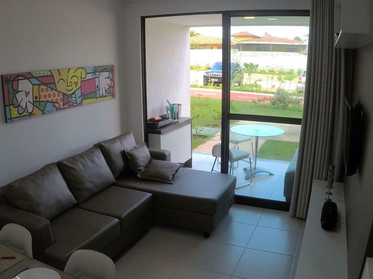 Flat Terreo Beira-Mar No Resort Cupe Beach Living Em Pôrto das Galinhas מראה חיצוני תמונה