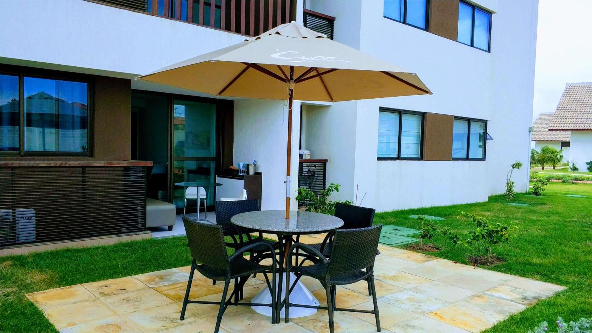 Flat Terreo Beira-Mar No Resort Cupe Beach Living Em Pôrto das Galinhas מראה חיצוני תמונה
