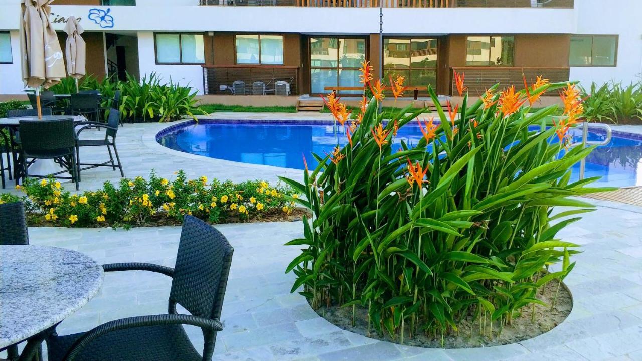 Flat Terreo Beira-Mar No Resort Cupe Beach Living Em Pôrto das Galinhas מראה חיצוני תמונה