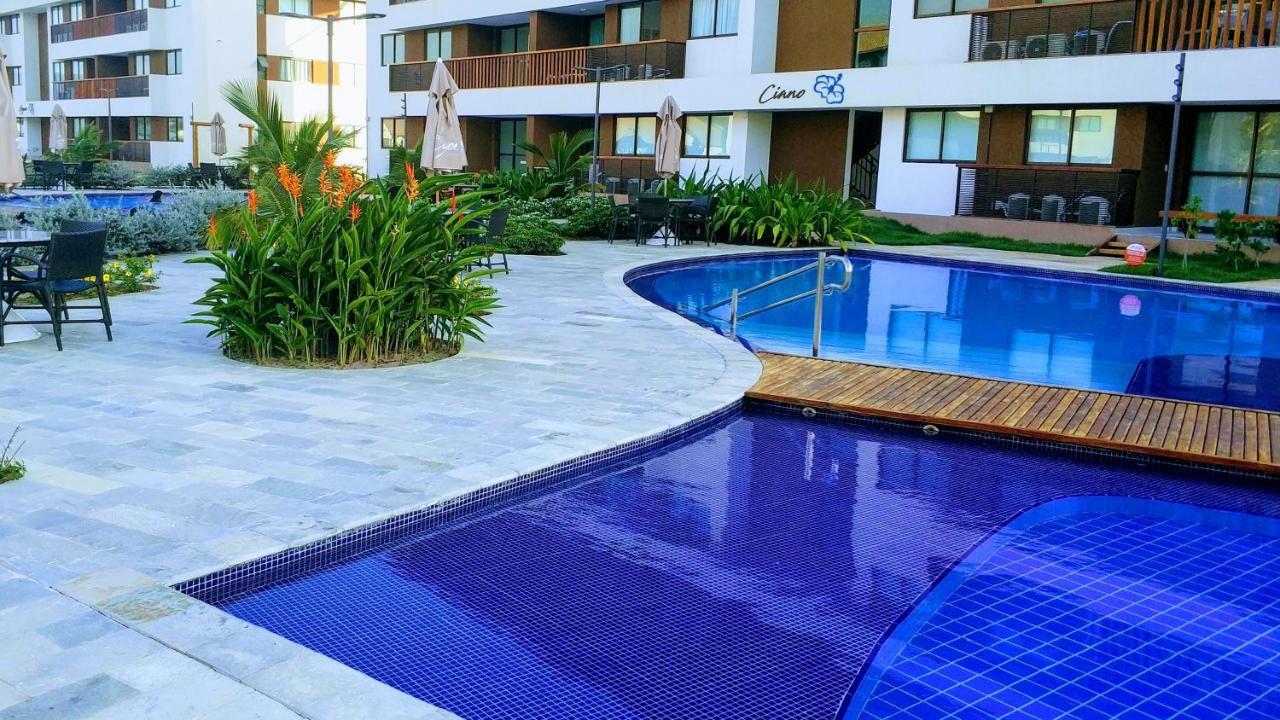 Flat Terreo Beira-Mar No Resort Cupe Beach Living Em Pôrto das Galinhas מראה חיצוני תמונה